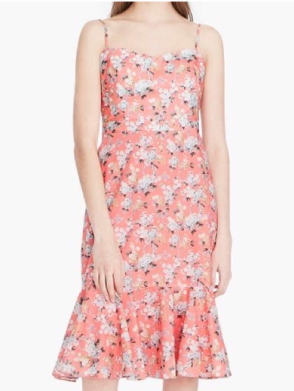 J.Crew Liberty Josephine Floral Ruffle-Hem Midi Dress | Size 8 - Picture 16 of 16